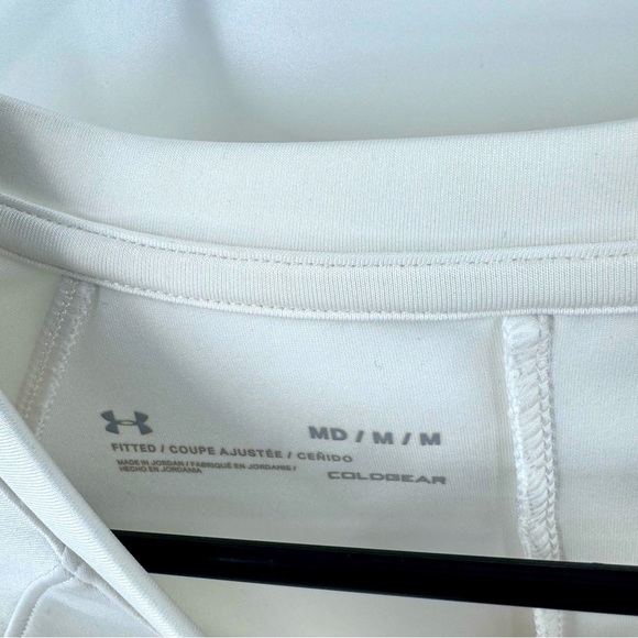 Under Armour Double Knit Fitted‎ Longsleeve Sweat Shirt - Picture 4 of 8